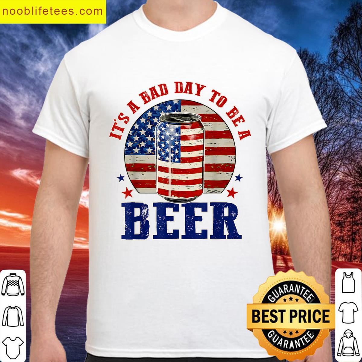 Bad Day Beer Party Tee premium shirt