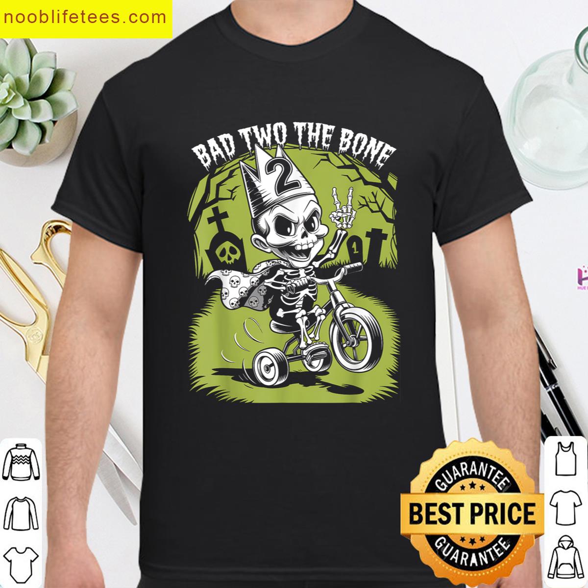 Bad Two The Bone Birthday Skeleton Tee premium shirt