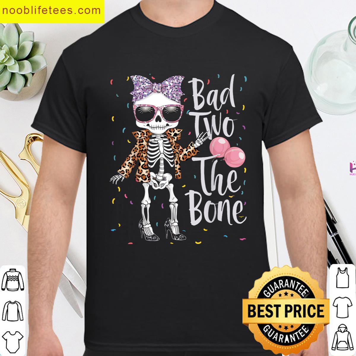 Bad Two The Bone Birthday Spooky Tee premium shirt