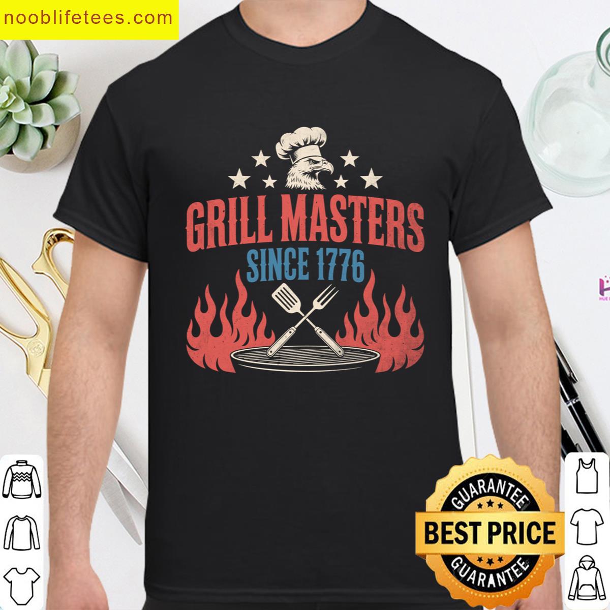 Bbq Lover Grill Masters Tee premium shirt