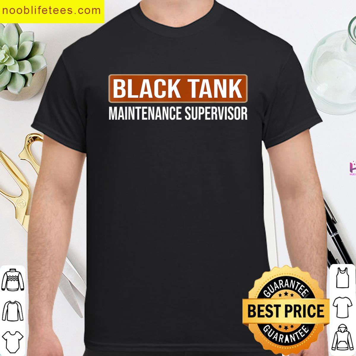 Black Tank Supervisor Funny Tee premium shirt