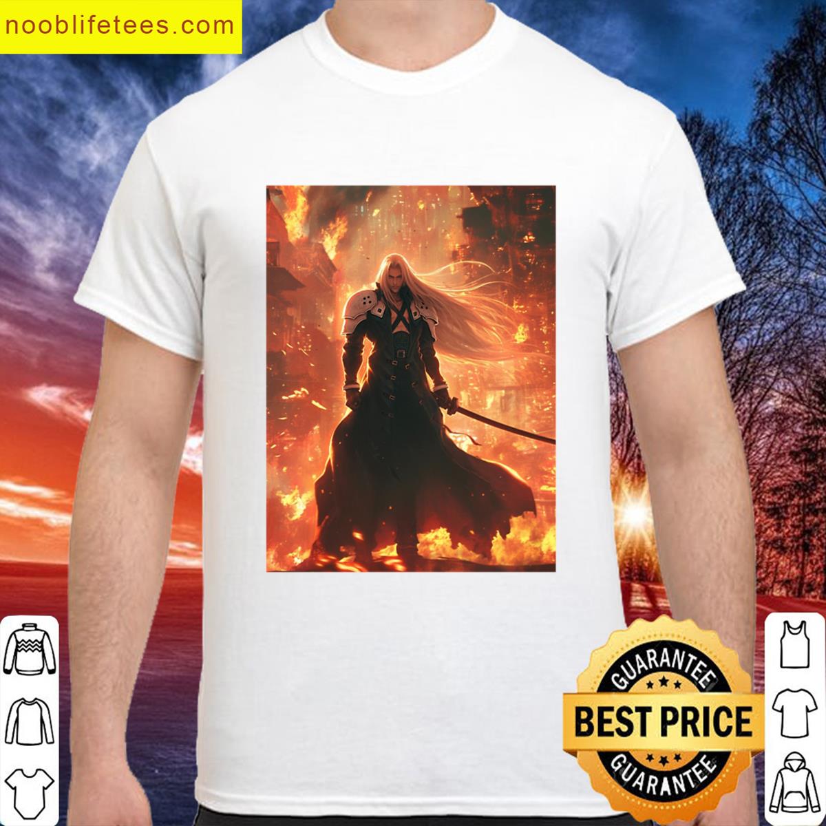 Brave Swordsman premium shirt