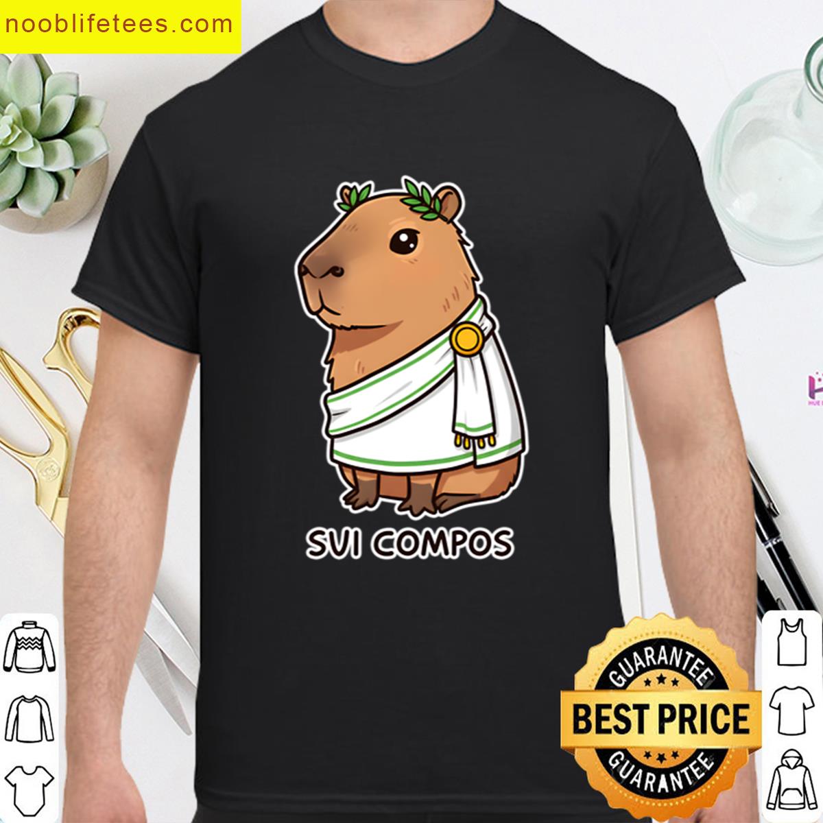 Capybara Toga Elegant Look premium shirt