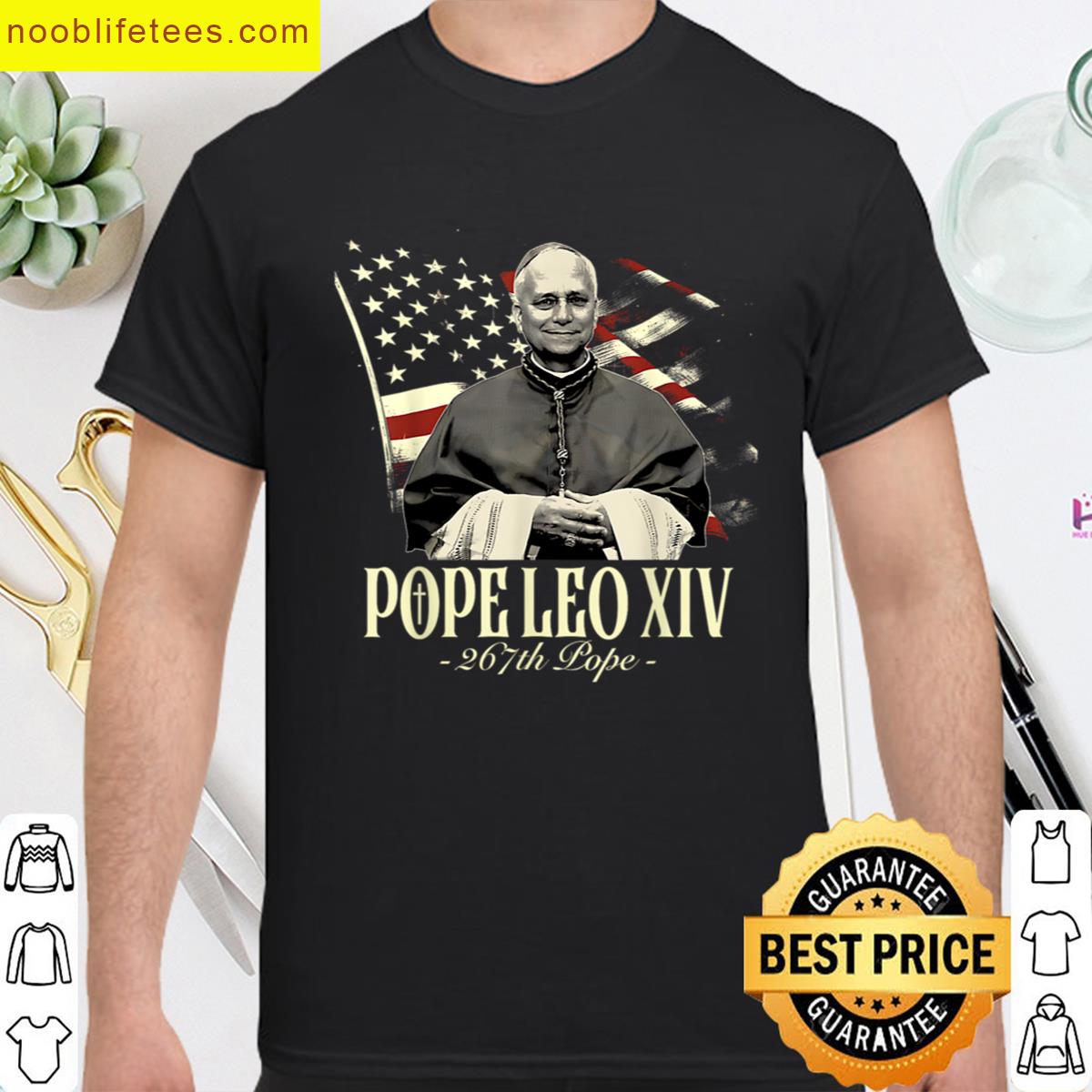 Cardinal Robert Prevost Design premium shirt