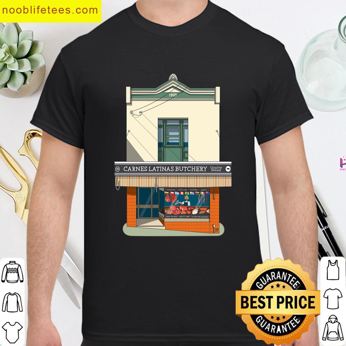 Carnes Latinas Butcher premium shirt