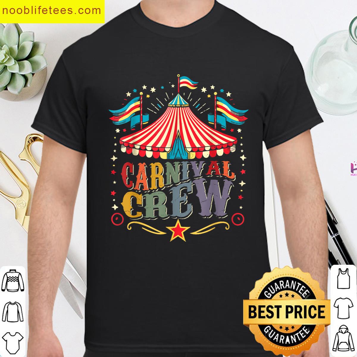 Carnival Crew Circus Theme Tee premium shirt