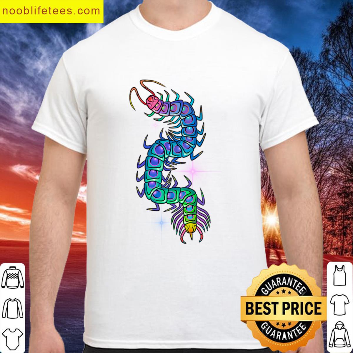 Centipede Quirky Design premium shirt