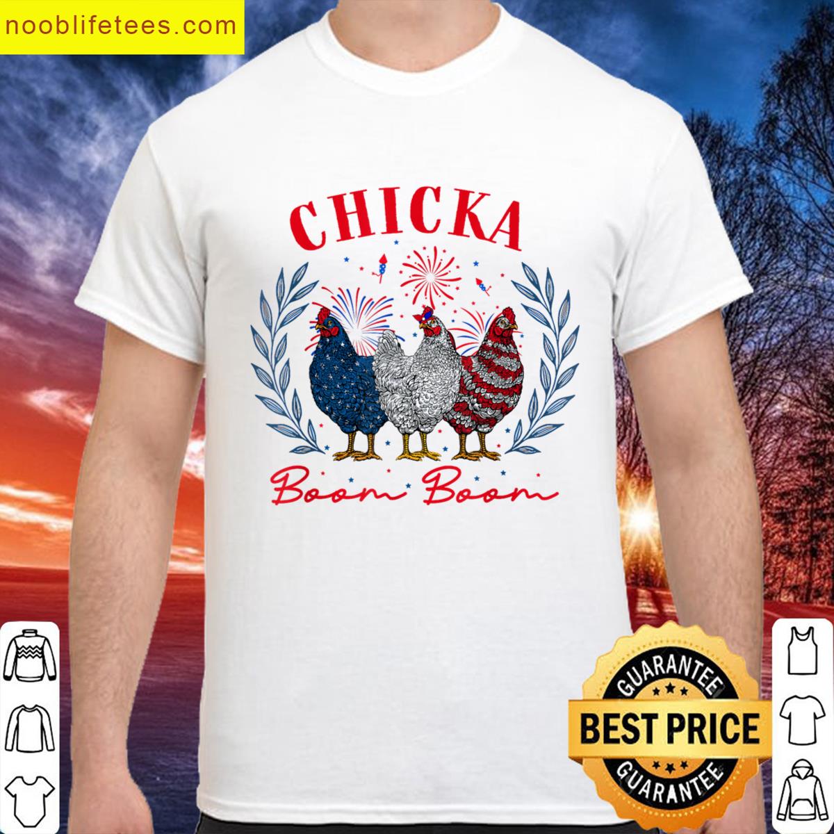 Chicka Boom Boom Retro Style premium shirt