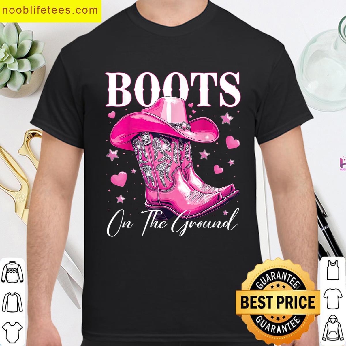 Cowboy Boots Western Linedance Tee premium shirt