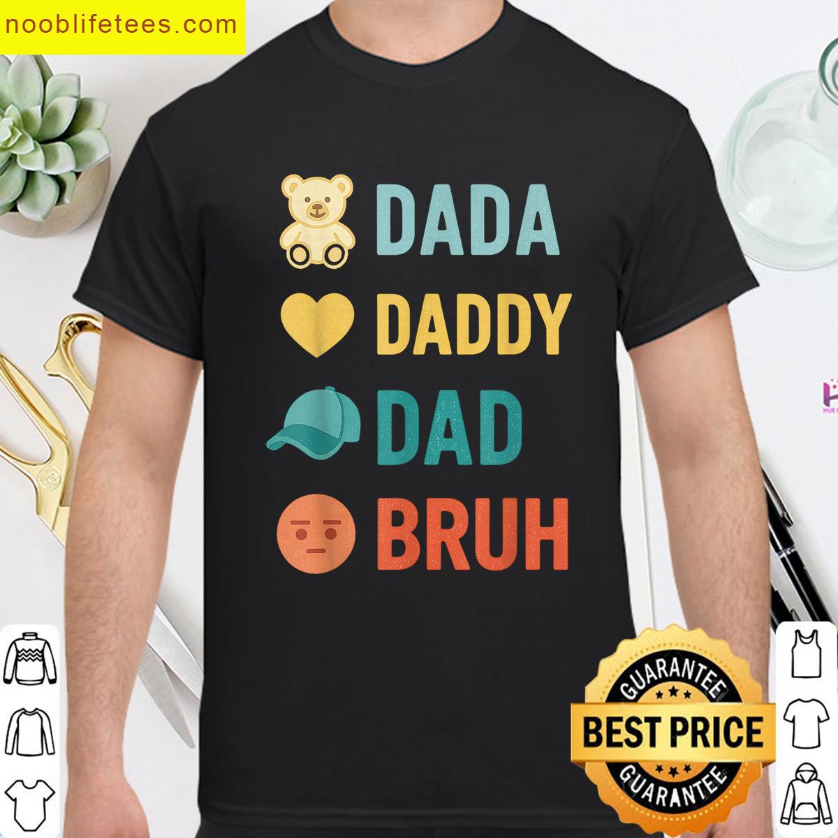 Dada Dad Humorous Tee premium shirt