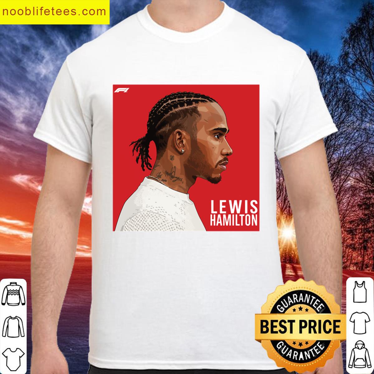 F1 Champion Lewis Hamilton premium shirt