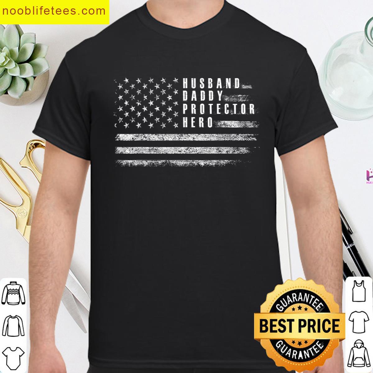 Fathers Day Husband Protector premium shirt