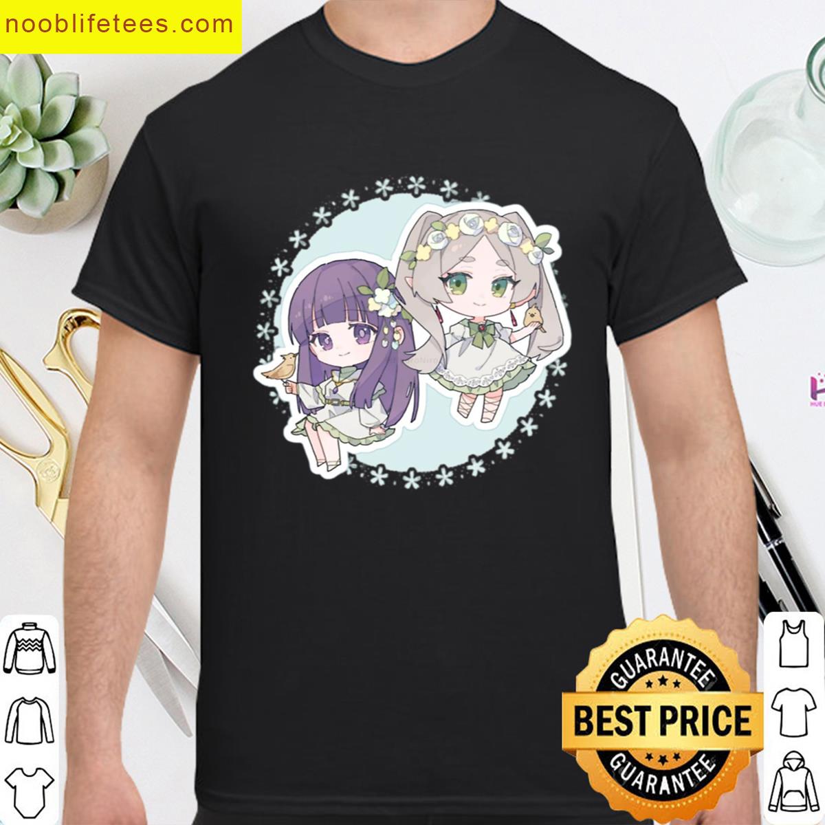 Frieren And Fern Graphic Tee premium shirt