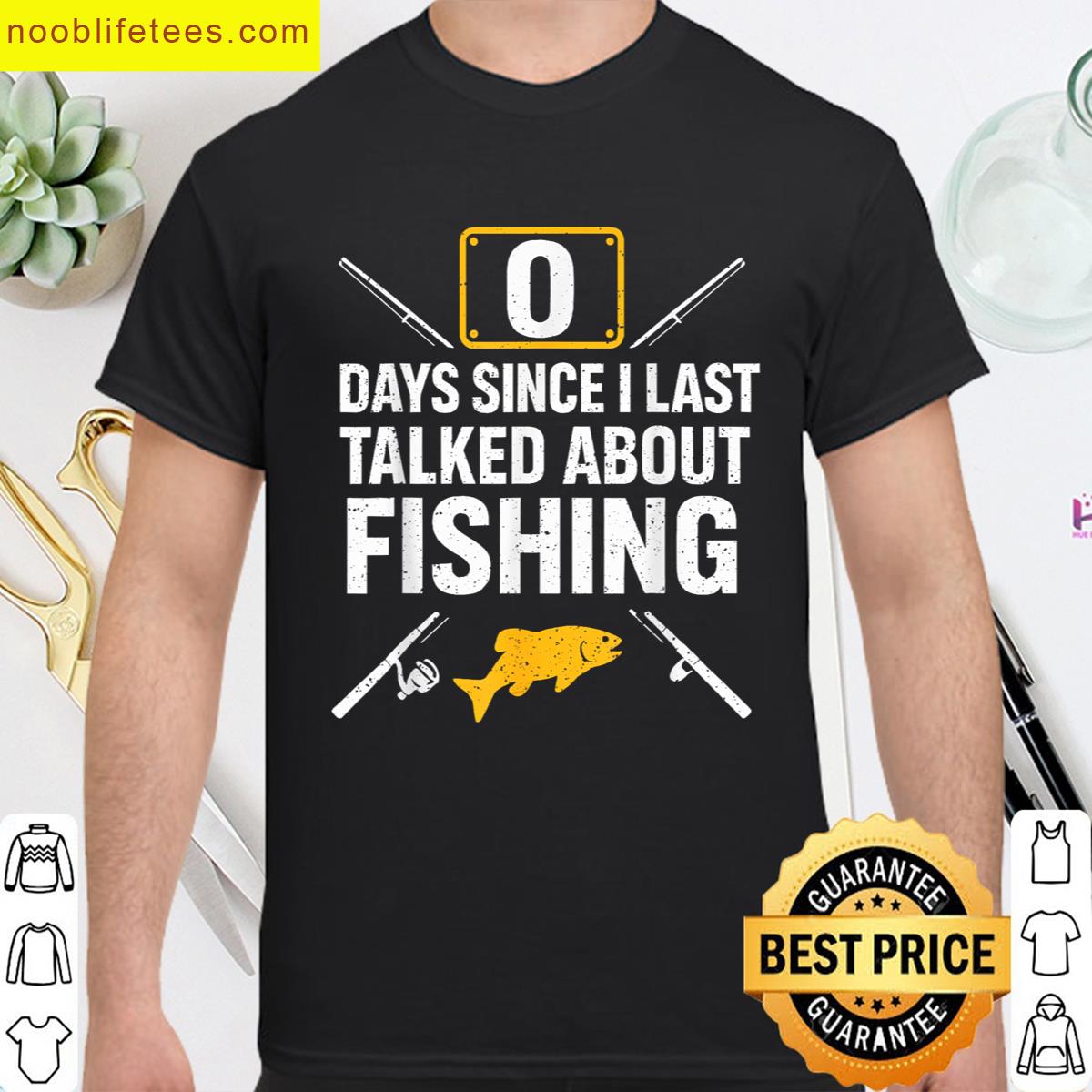 Funny Fishing Graphic Tee premium shirt