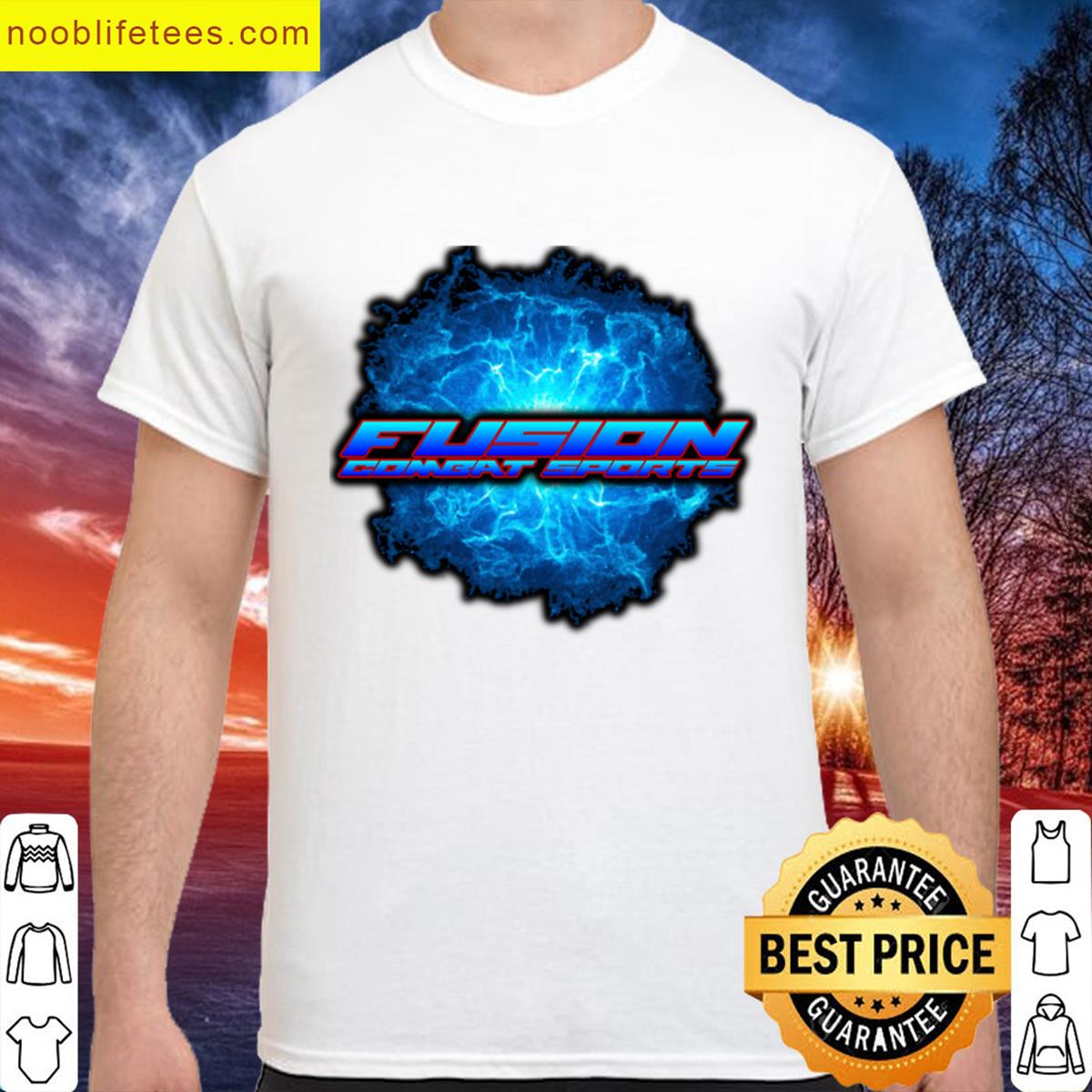 Fusion Combat Sports Lightning Tee premium shirt