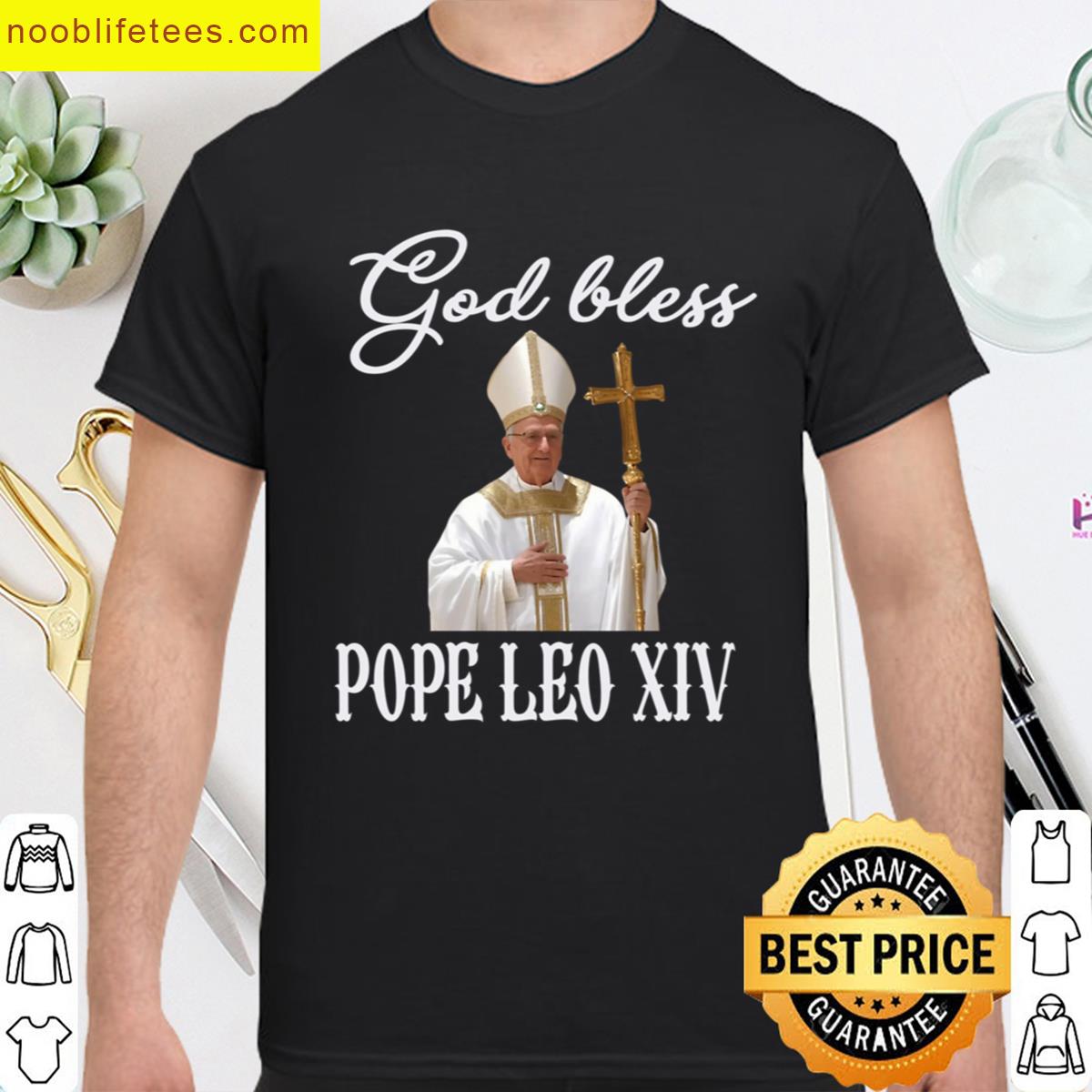 God Save Pope Graphic Tee premium shirt