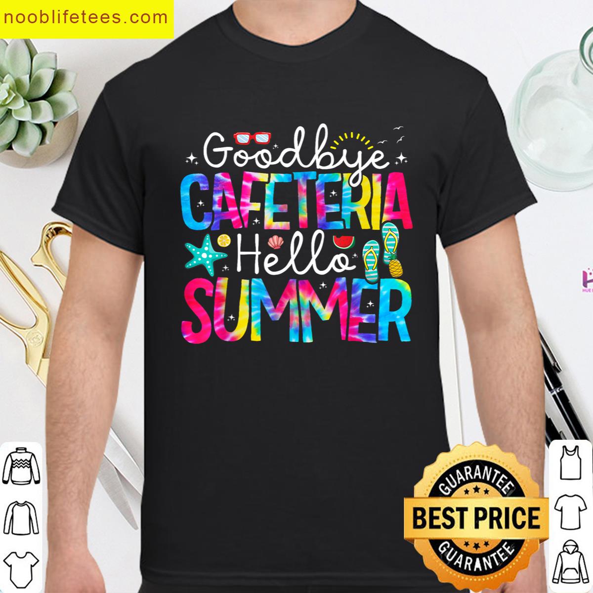 Goodbye Cafeteria Last Day premium shirt