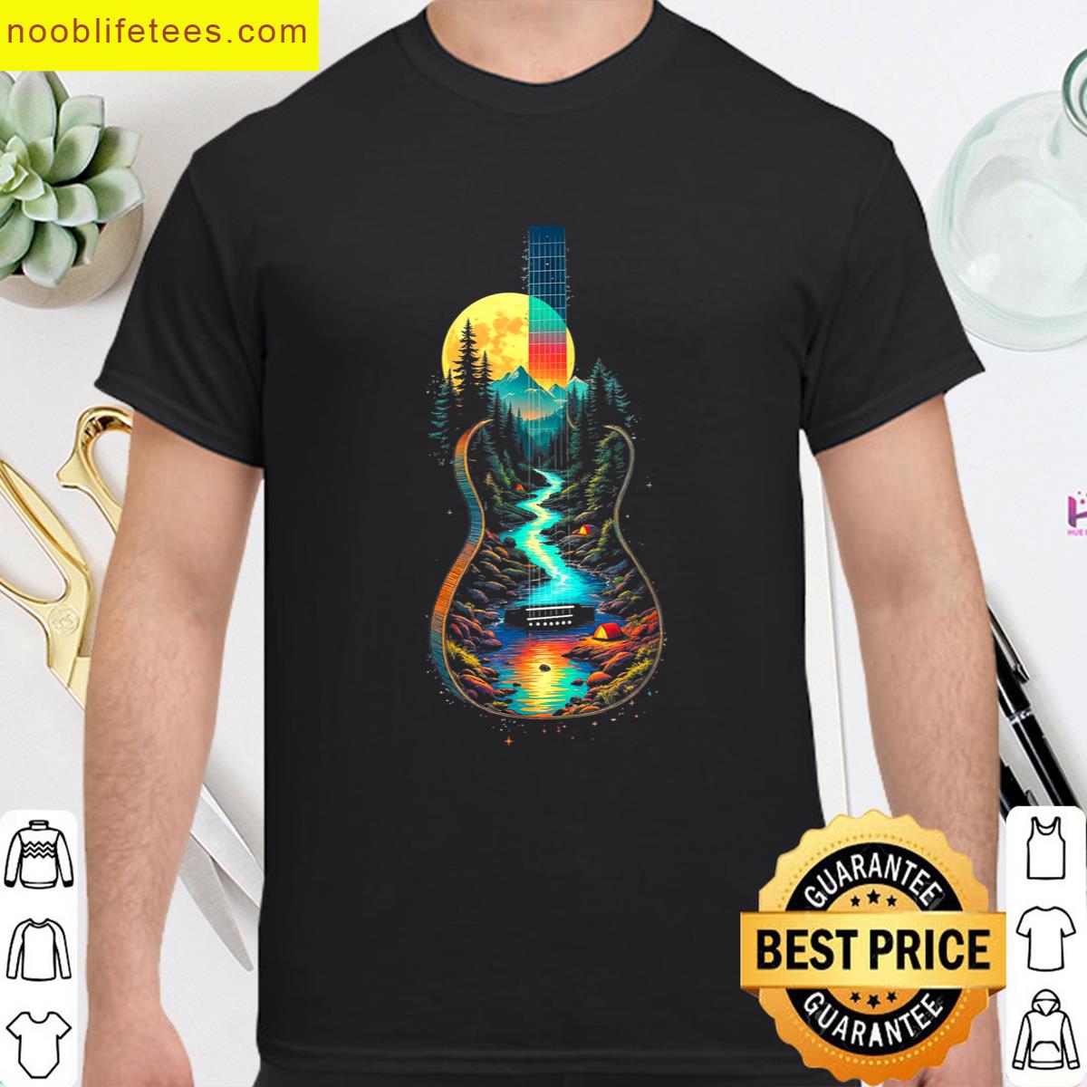 Guitar Camp Forest Tee premium shirt