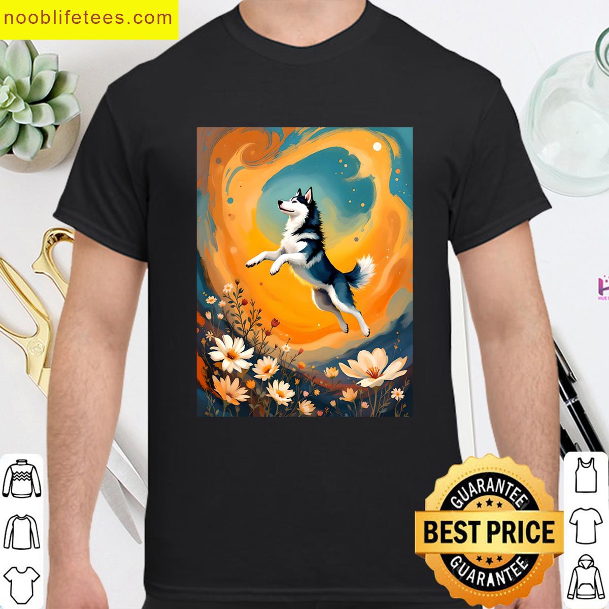 Husky Graphic Nature Lovers premium shirt