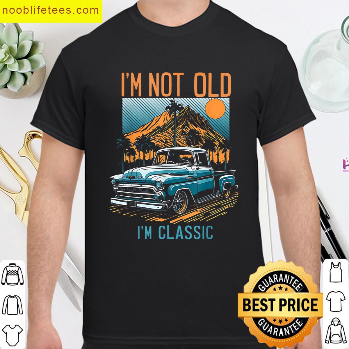 Im Not Old Retro Car Tee premium shirt