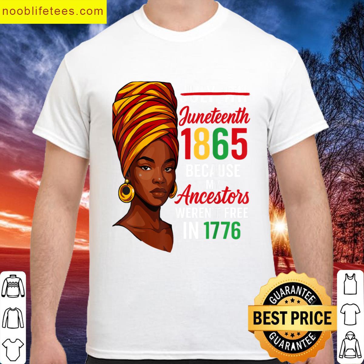 July 4th My Ancestors Heritage premium shirt
