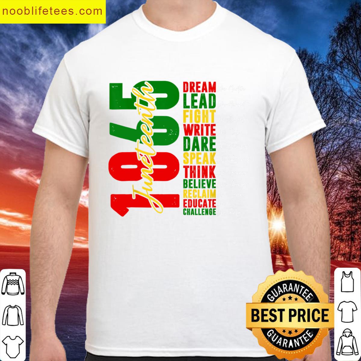 Juneteenth 1865 Freedom For All premium shirt