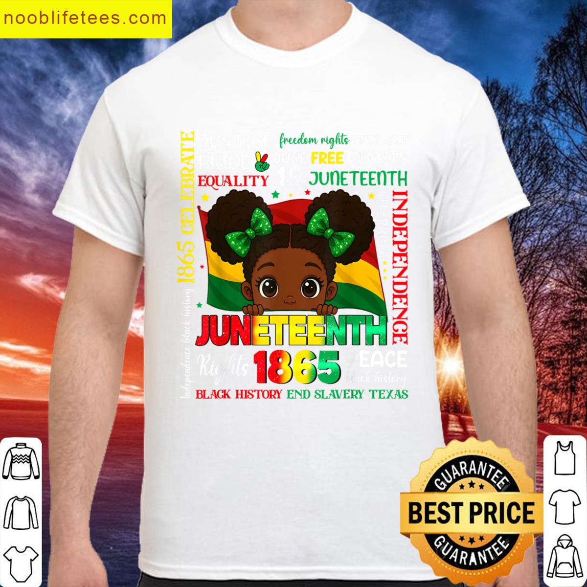 Juneteenth Black History Toddler Tee premium shirt