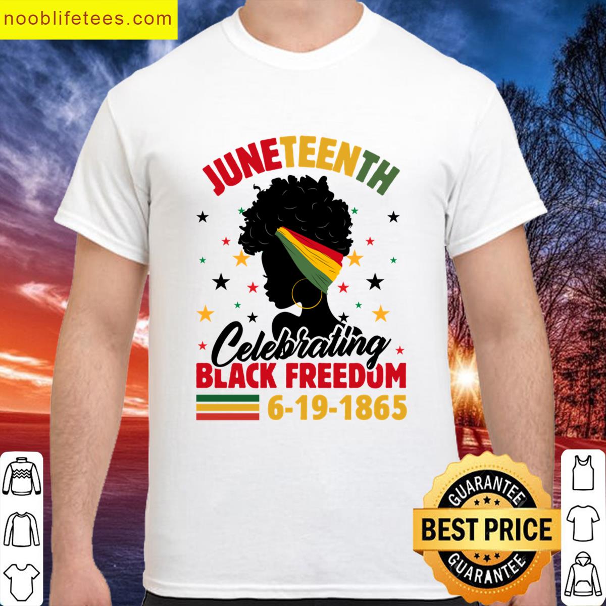 Juneteenth Flag Celebrate Liberty Tee premium shirt