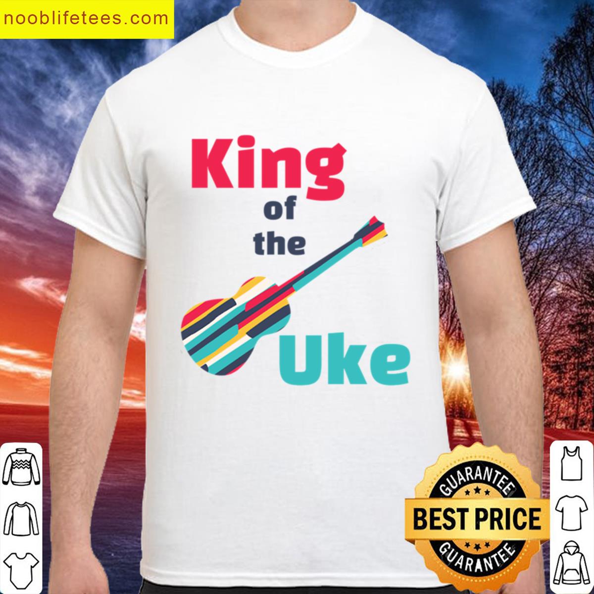 King Of The Uke Music Apparel premium shirt