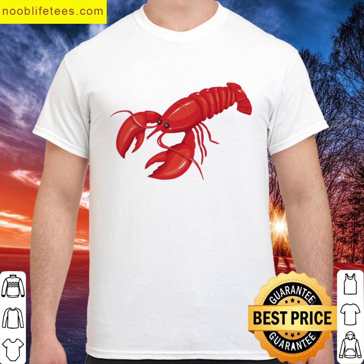 Lobster Fishing Adventure Tee premium shirt