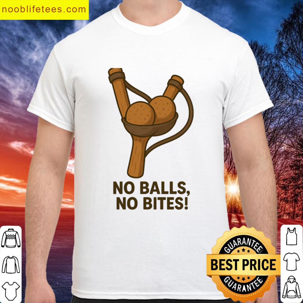 No Balls Humorous Tee premium shirt