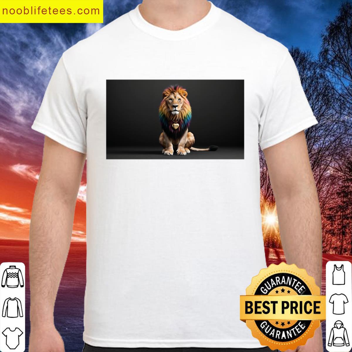 Oversized Lion The Boss premium shirt