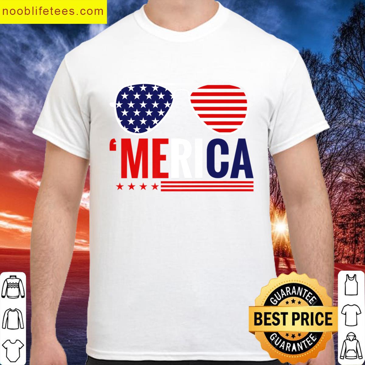 Patriotic Us America Flag Merica premium shirt