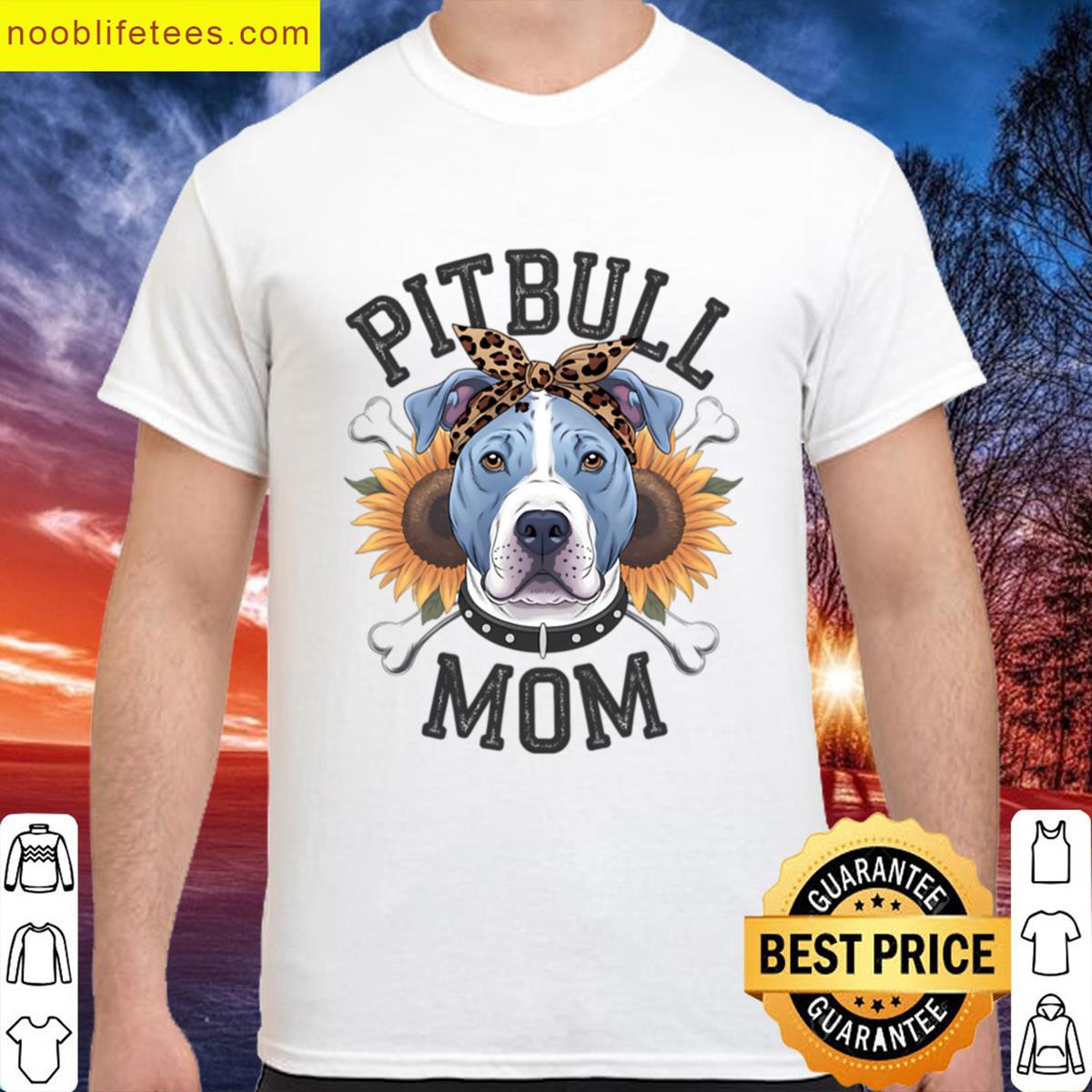 Pitbull Mom Gift premium shirt