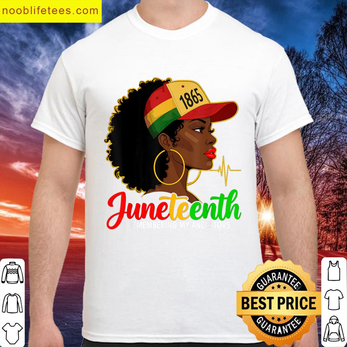 Remembering Ancestors Natural Hair premium shirt