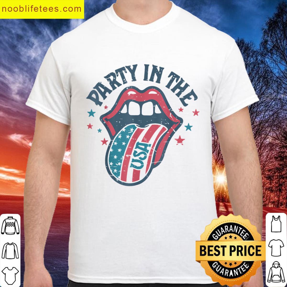 Retro Party In The Usa premium shirt