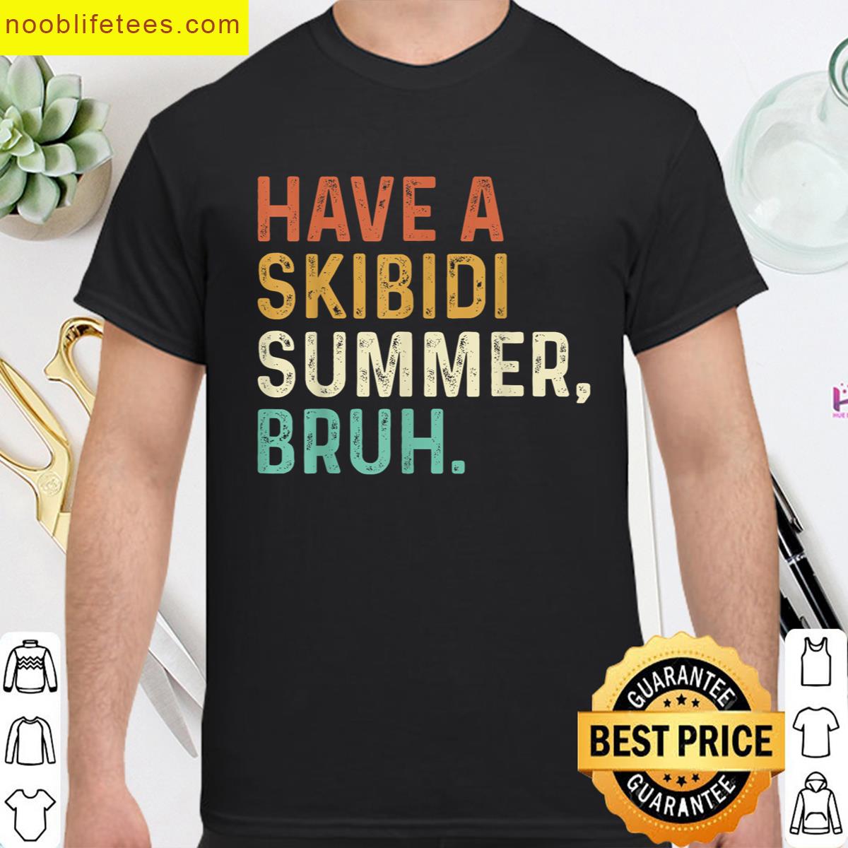 Skibidi Summer Last Day premium shirt