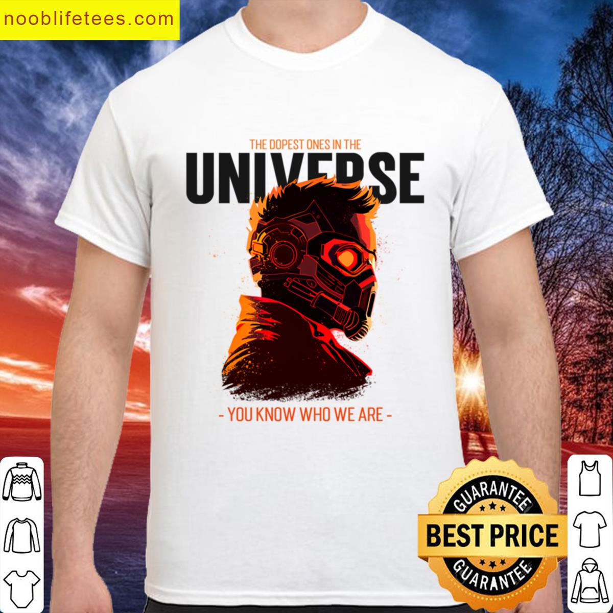 Superhero Universe Graphic Tee premium shirt