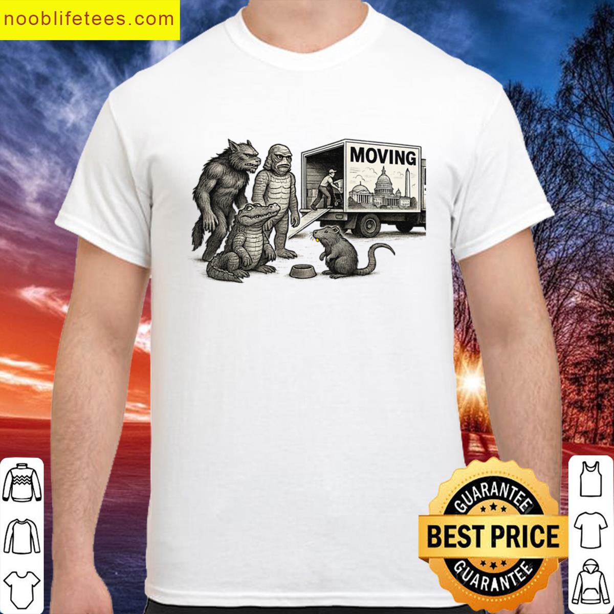 Swamp Creatures Graphic Tee Fun Style premium shirt