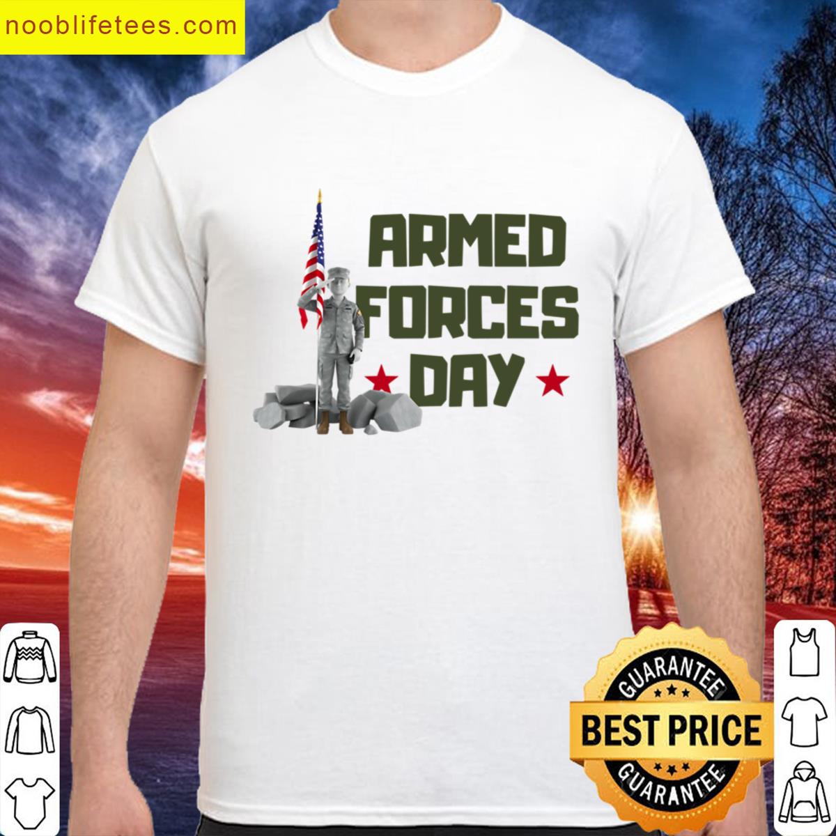 Armed Forces Day Honor For Soldiers Veterans premium shirt