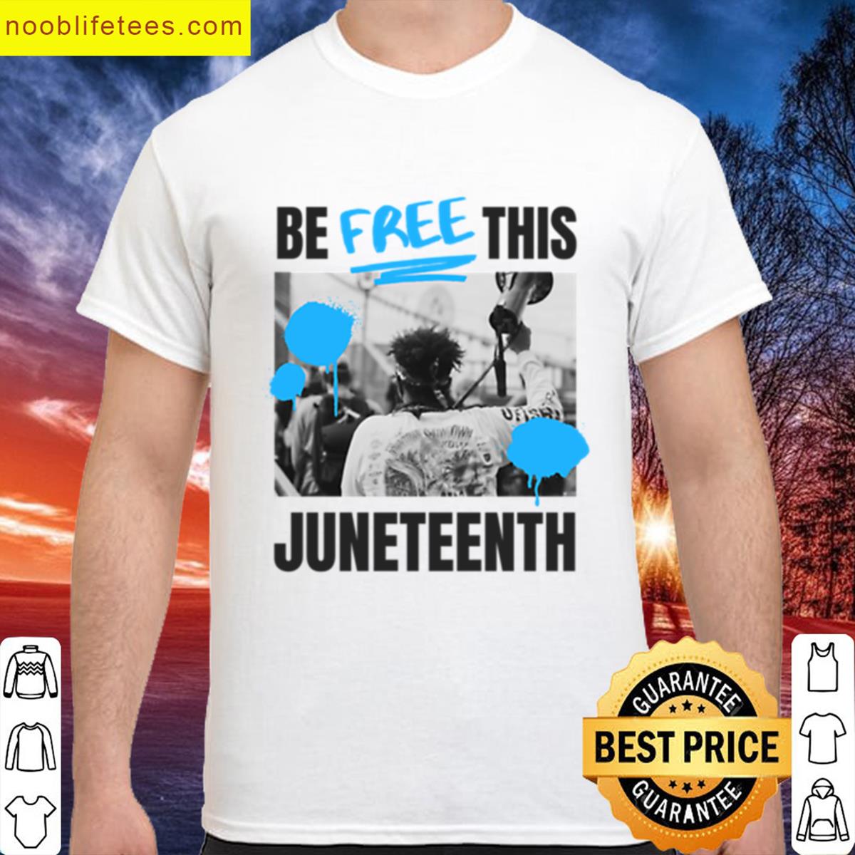 Be Free This Juneteenth premium shirt