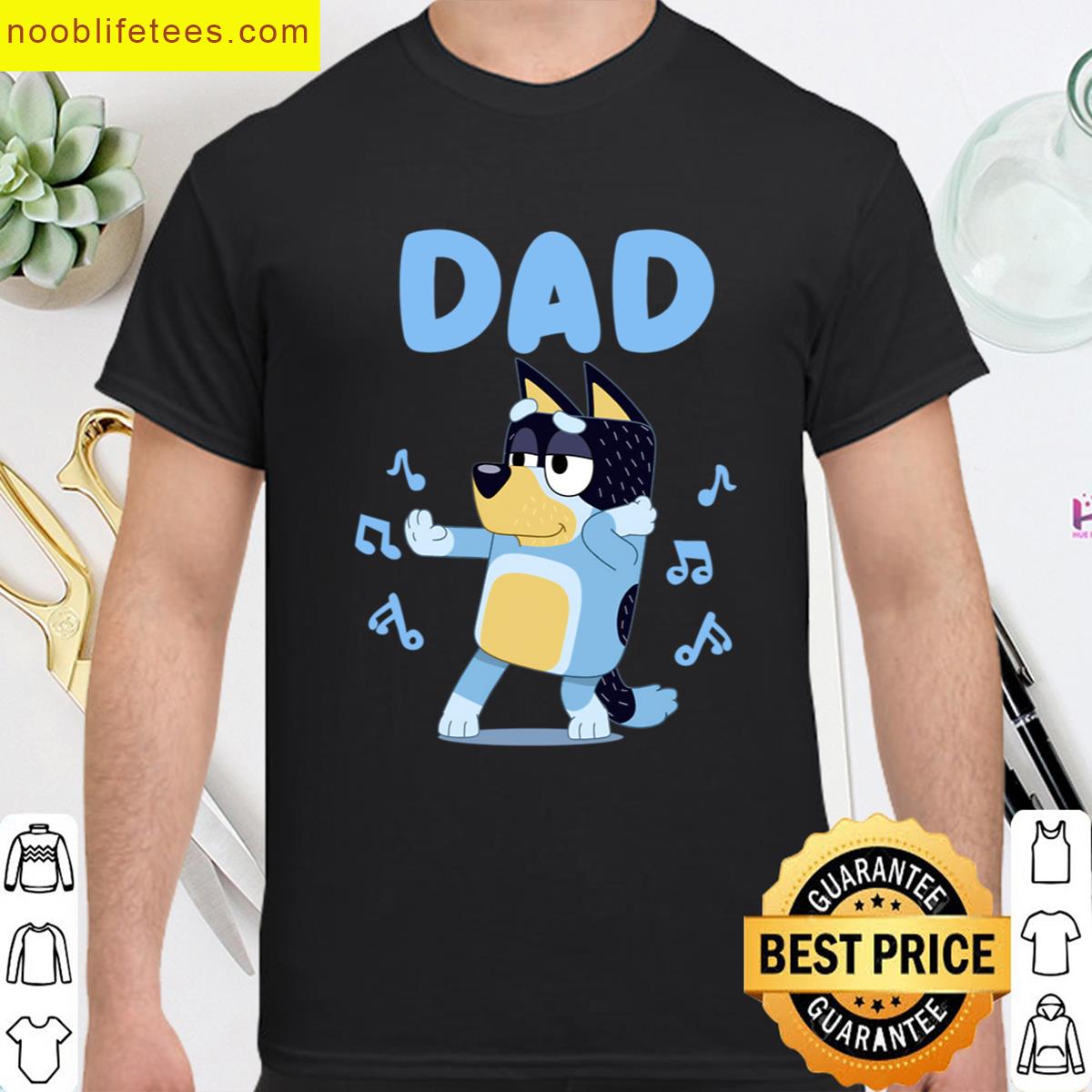Bluey Dad Bandit Dad premium shirt