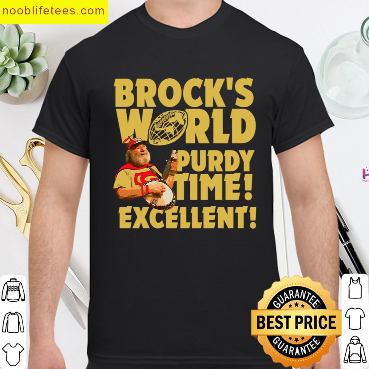 Brocks World premium shirt