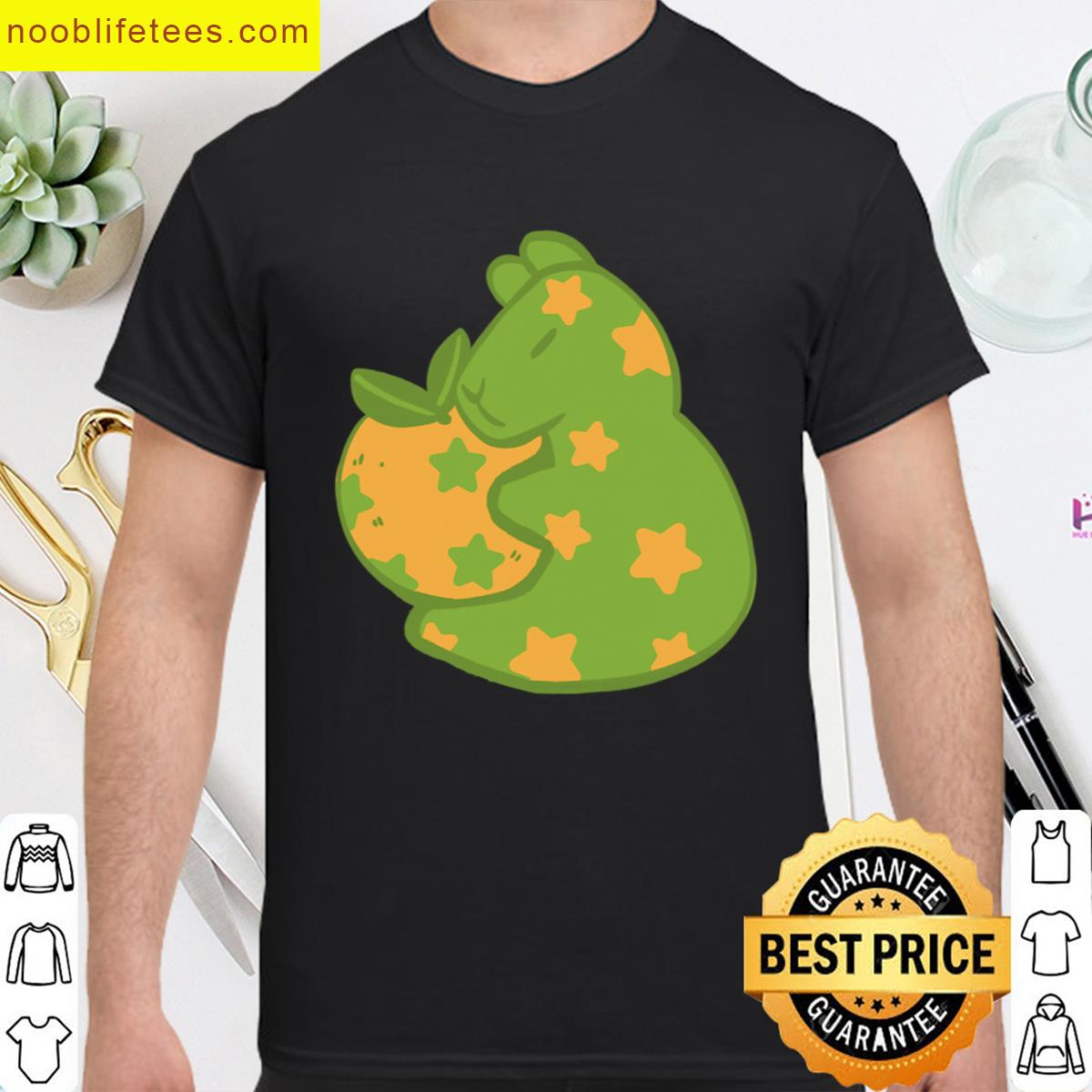 Capybara And Oranges premium shirt