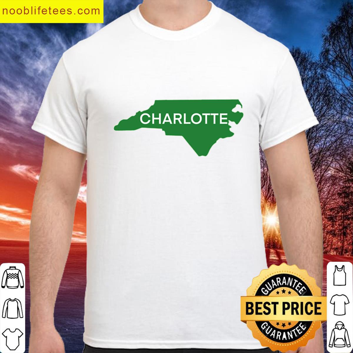 Charlotte North Carolina Oversized premium shirt