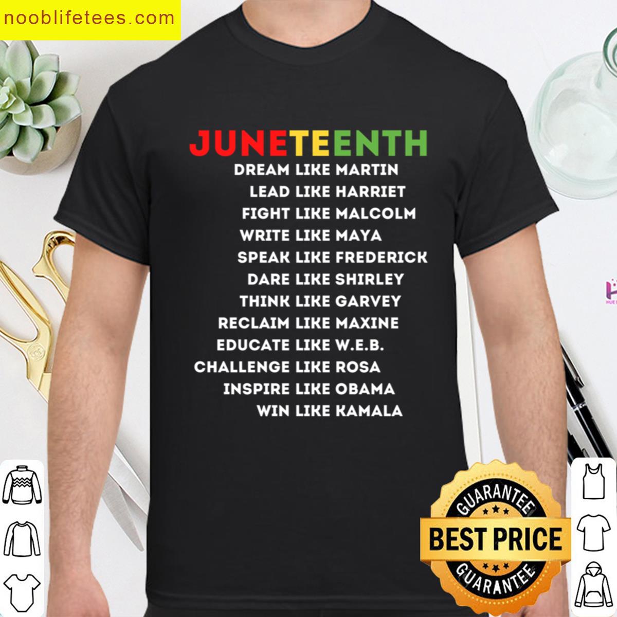 Copy Of Juneteenth Day 2021 premium shirt