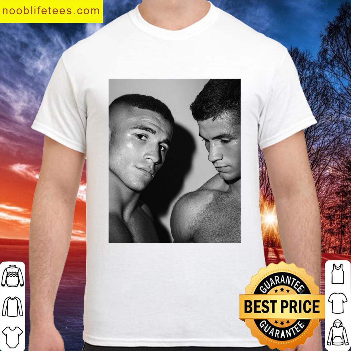Copy Of Latino Athlete Portrait Graphic premium shirt