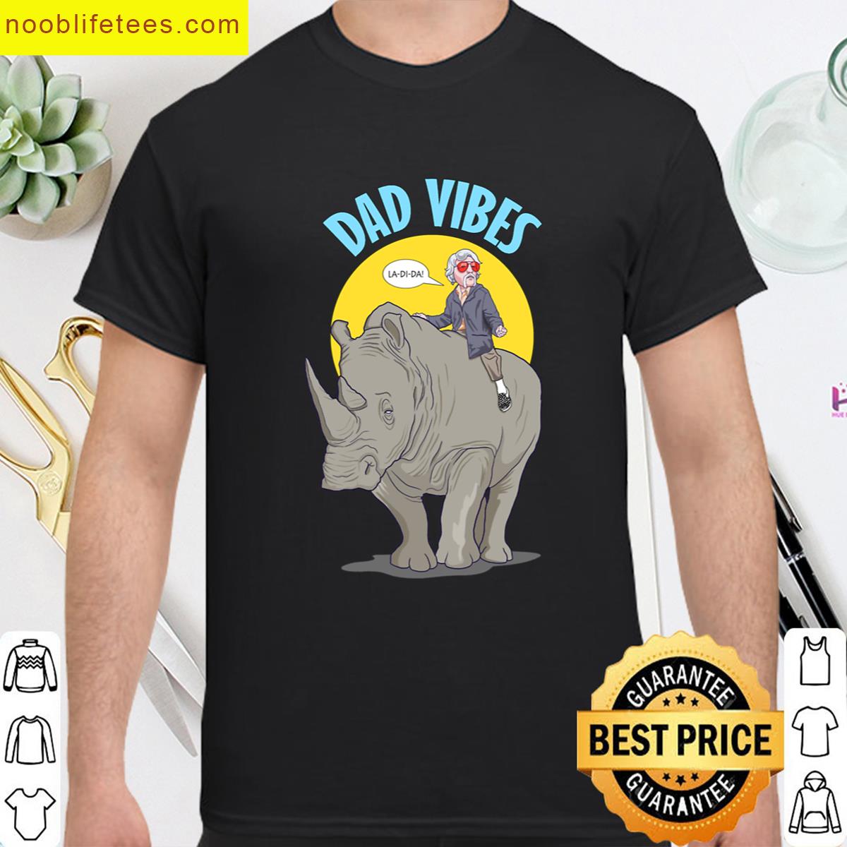 Dad Vibes Fitted premium shirt
