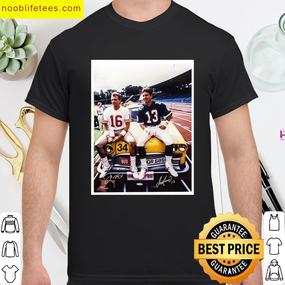Dan Marino Joe Montana premium shirt