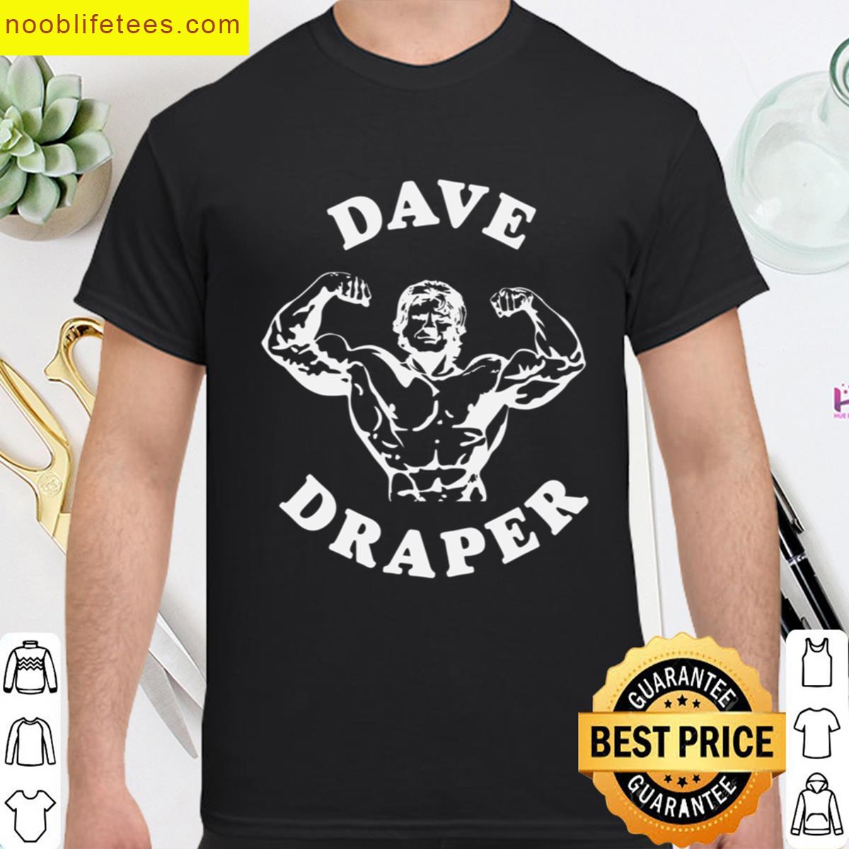 Dave Draper White premium shirt